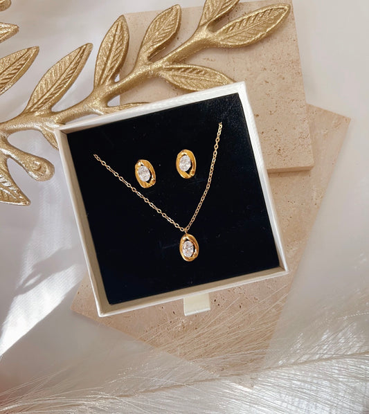 Lucy Set | Earring + Necklace