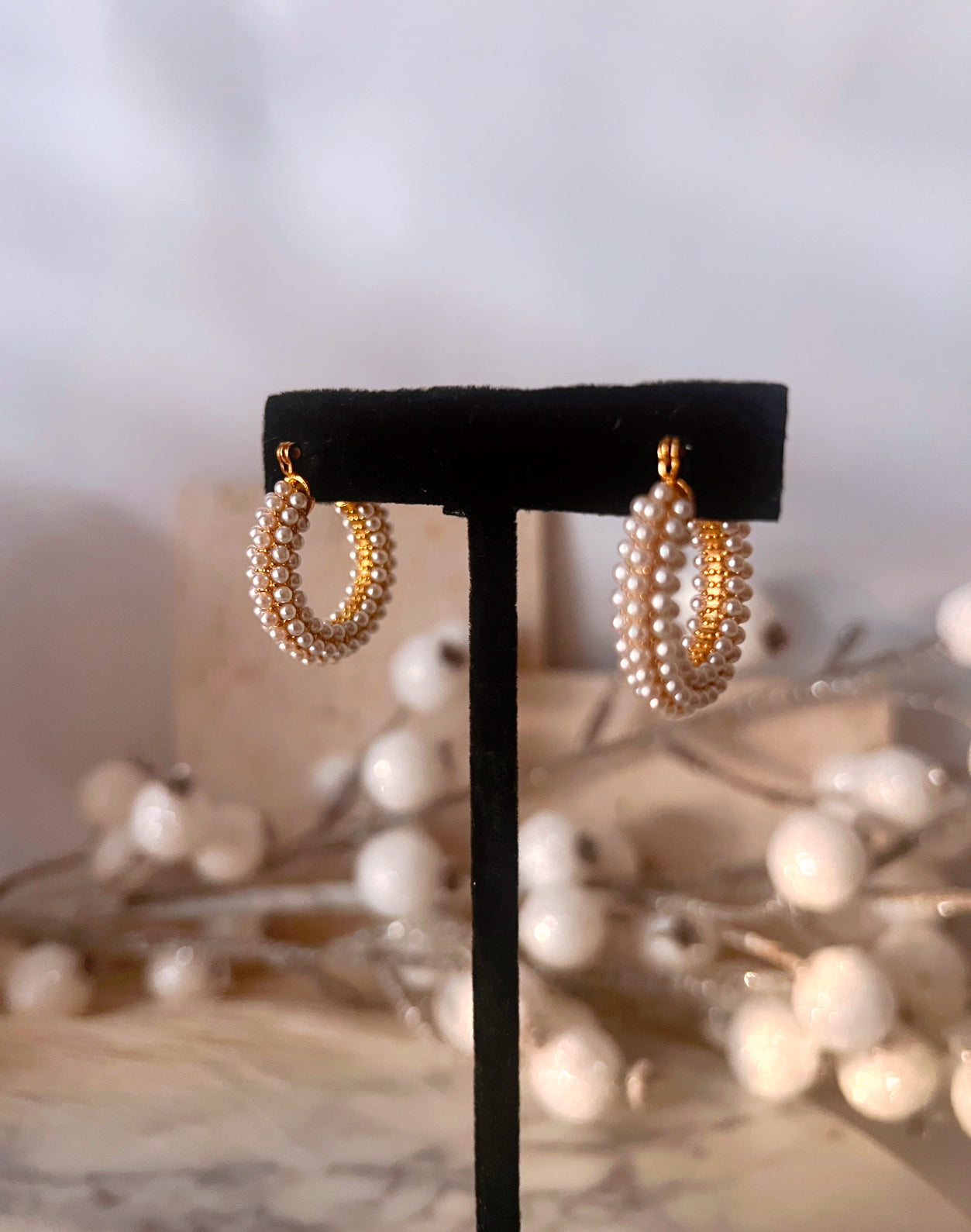 Gloria Hoops Earrings