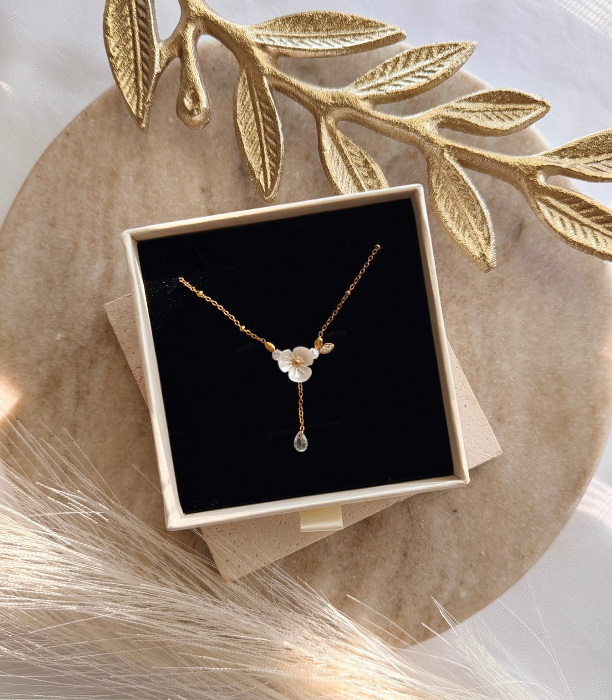 Ivory Blossom Necklace