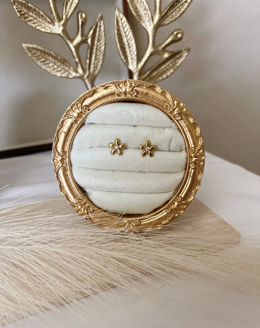 Daisy Earrings (Gold/silver)