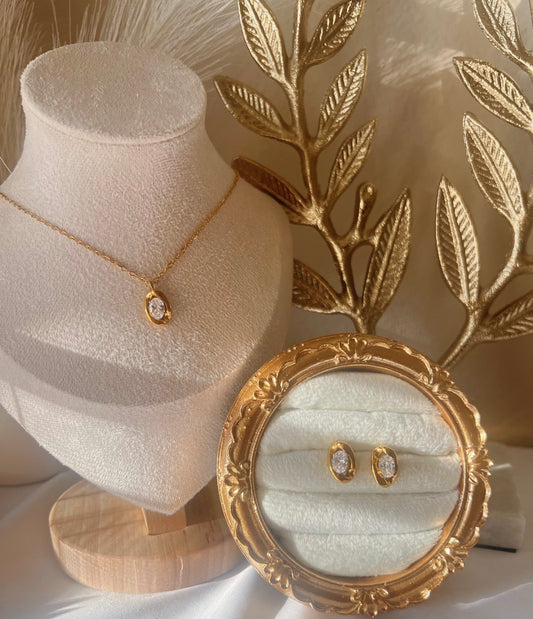 Lucy Set | Earring + Necklace