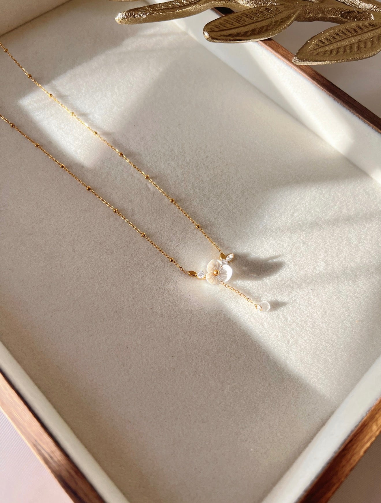 Ivory Blossom Necklace